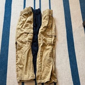 The Children’s Place boy’s Cargo Pants in Tan and Black. Size 8 SLIM.